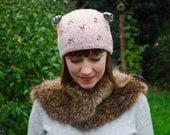 cupcake kitten hat KNITTING PATTERN