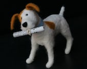 Jack Russel Terrier Dog Sculpture