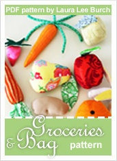 PATTERN: Groceries and Shopping Bag