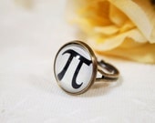 Pi Ring - A Mathematical Constant 3.14159... (So Constant As My Heart Would Be)