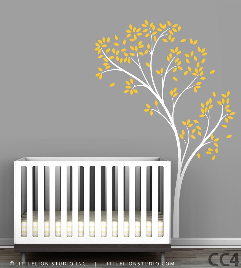 Spring Tree Wall Decal - Delicate tree decal - Kids Wall Decor