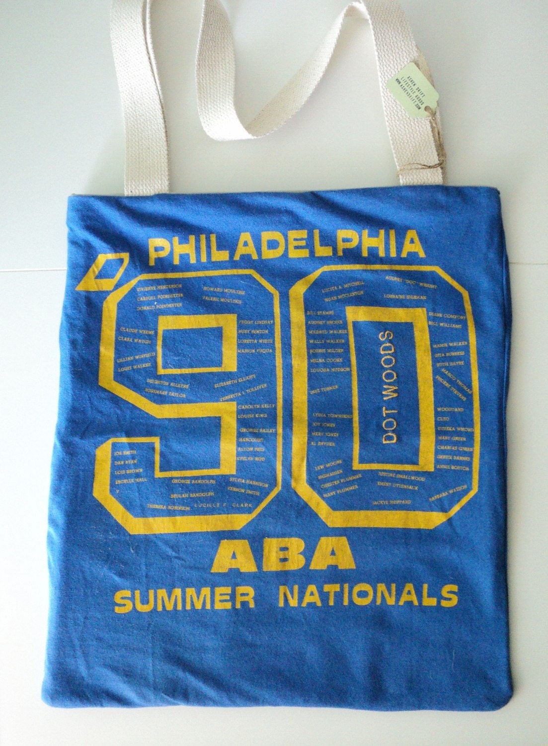 Reversable Ultra Durable Tshirt Tote- Philadelphia