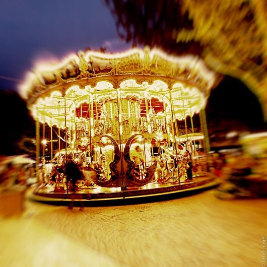 Carousel At Night