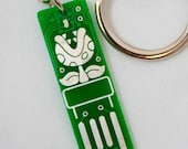 Piranha USB Circuit Board Keychain - Lights Up