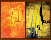 Any 3 X-Men Inspired Retro Art Posters - Three 11x17 Science Fiction Minimalist Art Prints