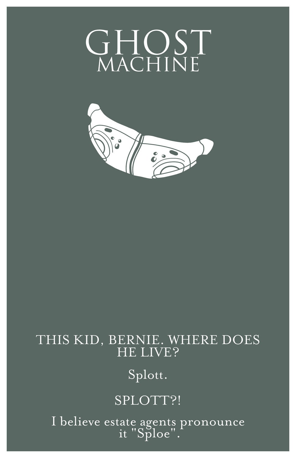 Torchwood Inspired Modern Art Print: "Ghost Machine" - 11"x17" Fantasy Quote Poster