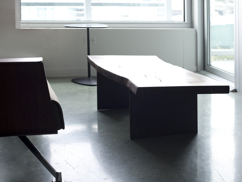 Gorgeous Modern Slab Coffee Table - Reclaimed Fallen Timbers