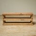 Classic, Beautiful, Eco  -  Reclaimed 'Wilde' Shoe Bench