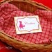 Printable Red Riding Hood Picnic Party Birthday Collection- Set by Fara Party Design