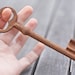 Vintage Skeleton French Key Big Huge Rusty Patina Antique Keys Steampunk Jewelry Art Book Mixed Media Romantic Home dark neutral