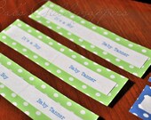 Double Layered Flags for Straws