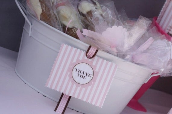 PRINTABLE Ice Cream Shoppe DIY Favor Tags - by anna and blue paperie Il_570xn
