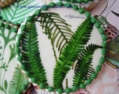 Botanical Fern Edible Image Wafer Papers - cookies, cakes, cupcakes, chocolates