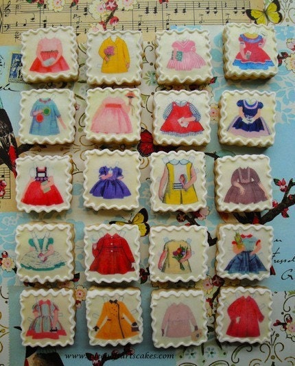 Edible Image Paper Doll Wafer Papers