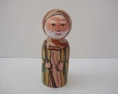 Nativity Play Set-Shepherd Wooden Doll - made to order
