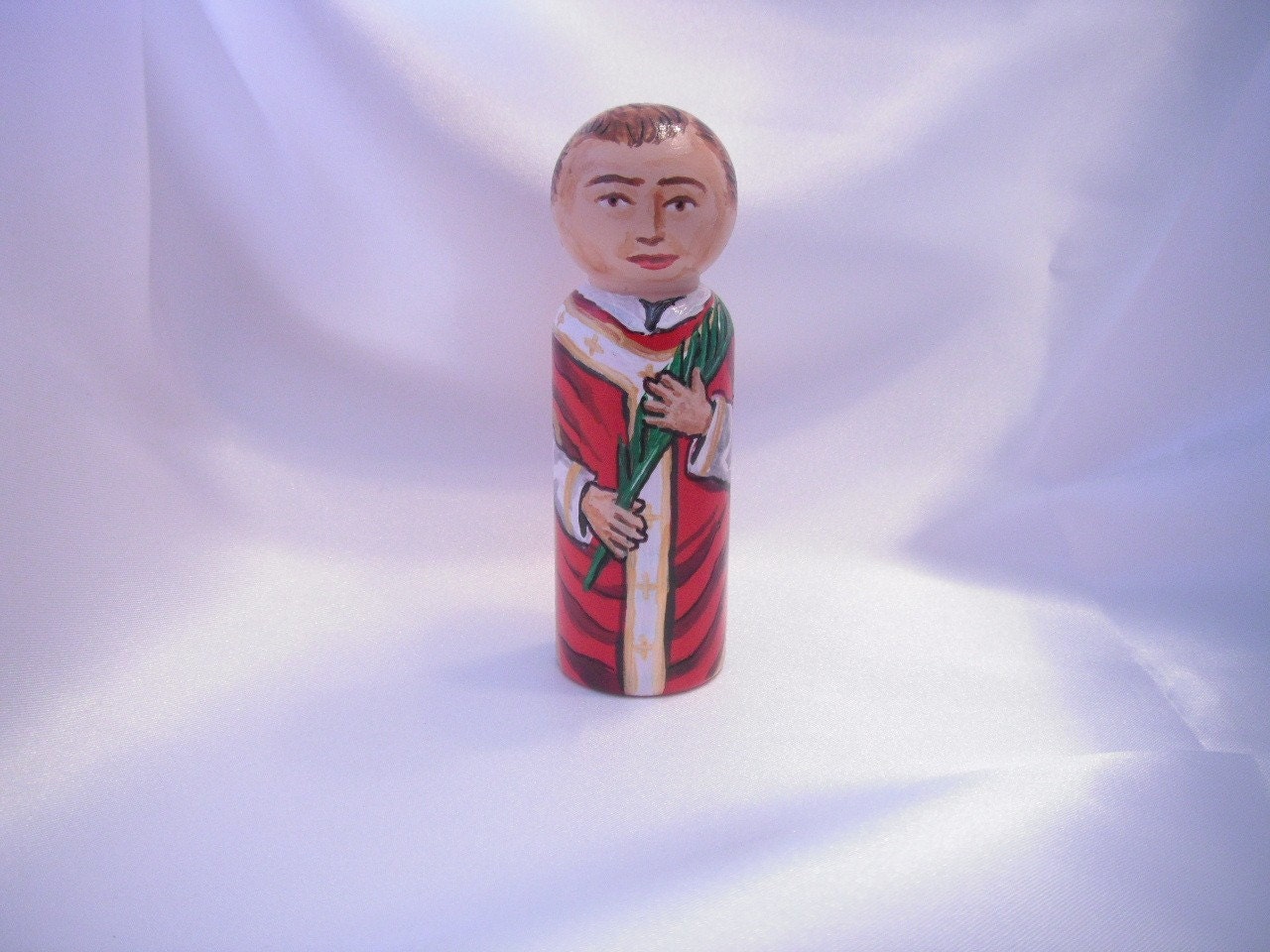 Saint Valentine -Catholic Saint  Doll - made to order