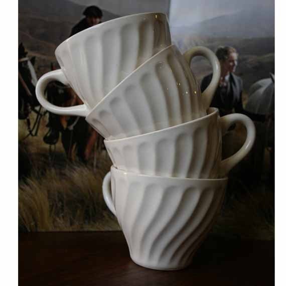 Ivory Latte Cups