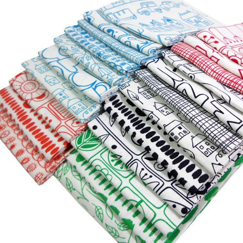 LAST PIECE - Summersville by Lucie Summers - Moda Fabrics - Town in Seafoam (31700-14) - 1 Yard - Children Fabric - Cars