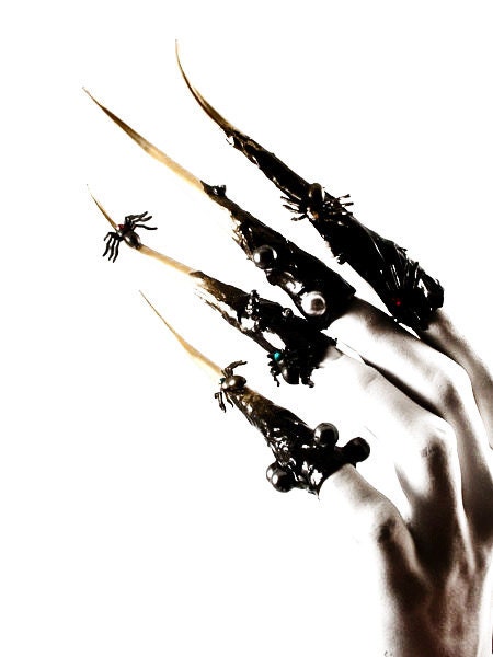 Swarovski Spider Nails - Neo