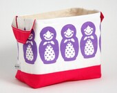 Russian doll storage basket