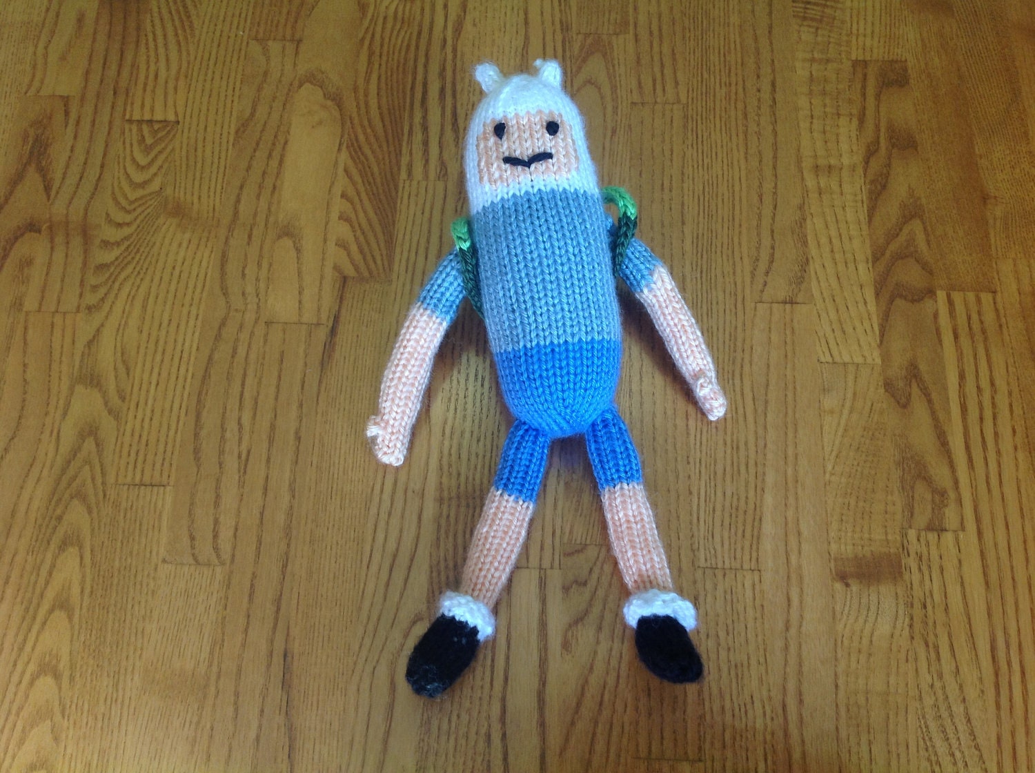 Adventure Time Inspired Finn Doll