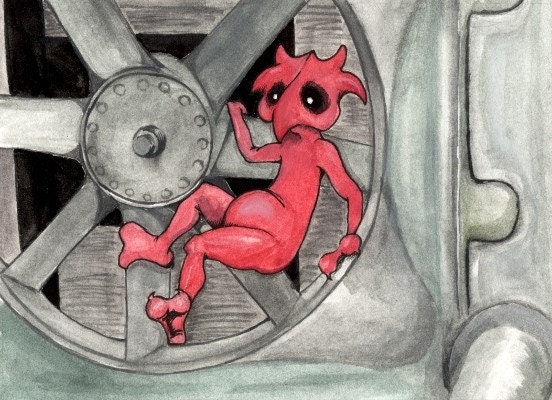 Fan Monster 5x7in