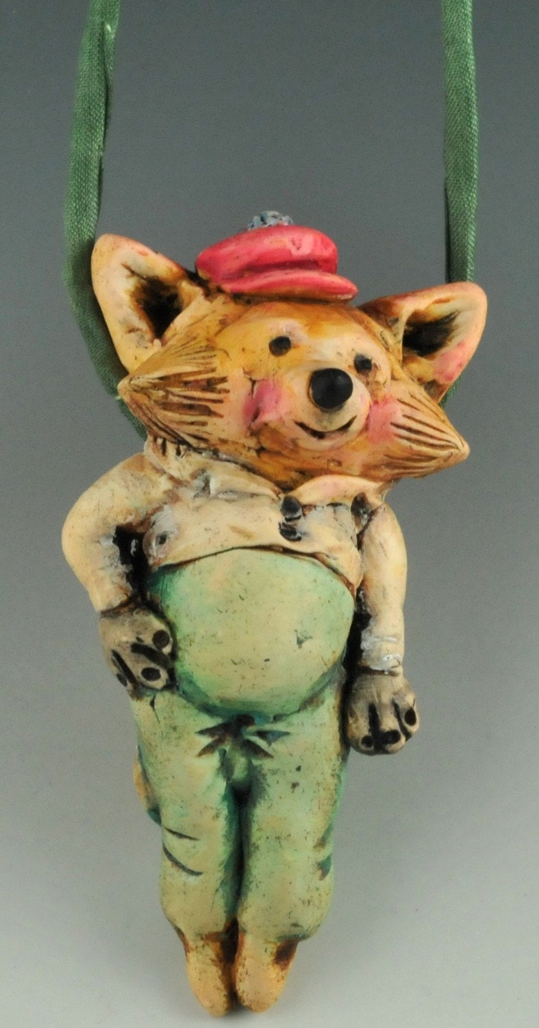 Mr Fox Pendant