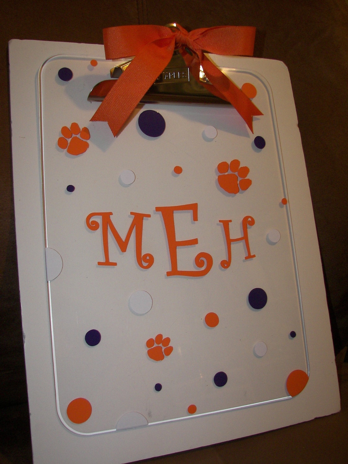 Personalized Acrylic Clipboard