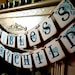 God Bless This Child Double Garland Banner / Baby Shower / Baptism / Christening / First Communion / Custom Colors Welcome