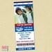 Baseball Ticket Invitation - Printable Baseball Party Invitation