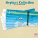 Printable Airplane Boarding Pass Invitation - Airplane Invitation by 505 Design Paperie