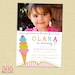 Printable Ice Cream Invitation - Printable Ice Cream Social Party Invitation
