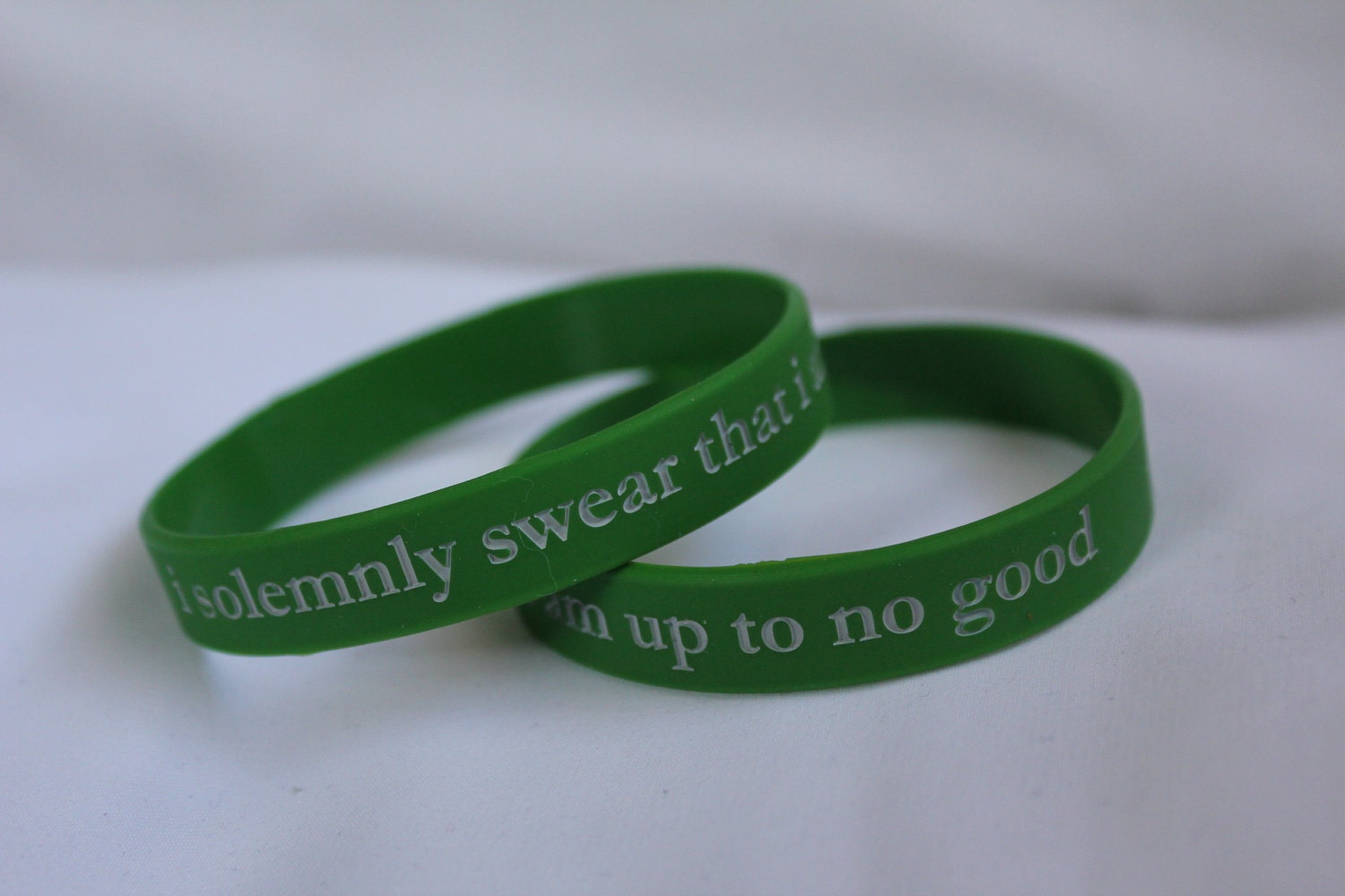 Slytherin "Solemnly Swear" Wristband