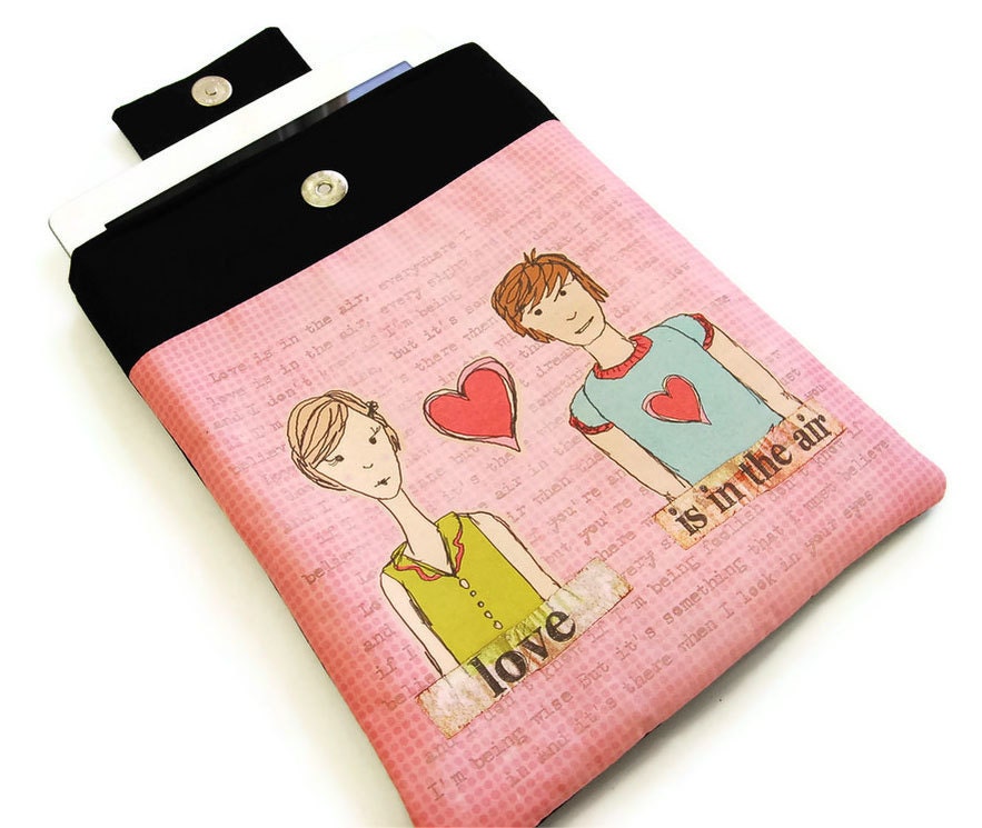 iPad Case for mom, iPad sleeve, iPad Cover, Unique Design fabric printing, Tablet Accessories