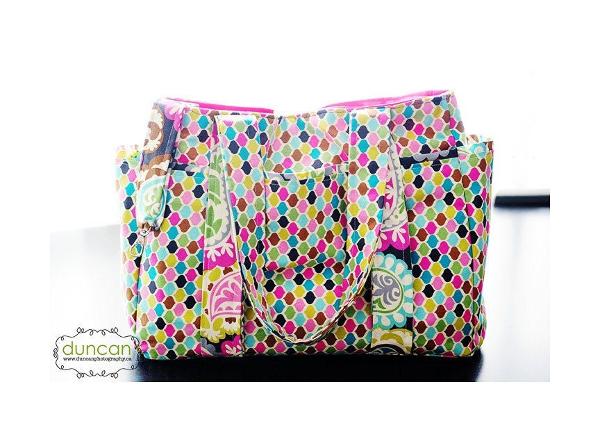Design Your Own Large Diaper Bag Set with Free Monogramming Includes Binky Bag