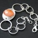 Carnelian Sterling Bracelet - Sterling Silver Large Link Bracelet Featuring a Beautiful Carnelian Gemstone