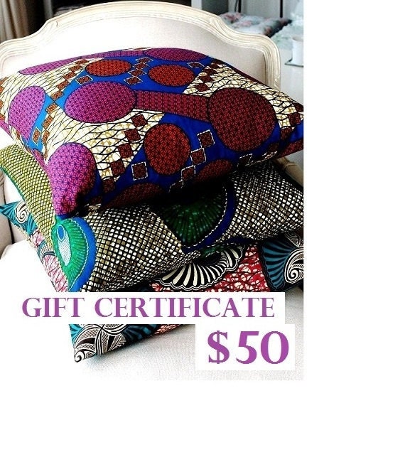 GIFT CERTIFICATE for SisterBatik 50 USD