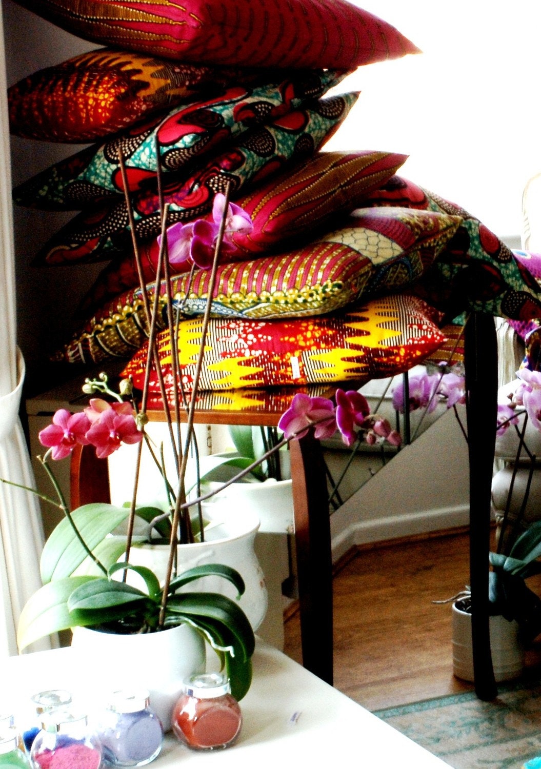 MIX and Match decorative pillows - three large 20 x 20 throw pillow  covers