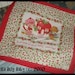 CUSTOM Made to Order Stroller Blanket Quilt with Vintage Strawberry Shortcake Fabric by BeckaBugBaby on Etsy