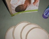 Cloth Nursing Pads Lined with Fleece