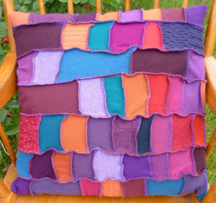 Crazy Patchwork Cushions