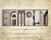 Wedding, Anniversary  Gift Custom FAMILY PRINT Alphabet Photography Photo Art
