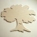 Custom 40 piece Wood Guest Book Wedding Puzzle HEART TREE - custom initials
