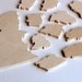 30 piece Rustic Wood Guest Book Wedding Puzzle HEART