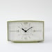 Green Metamec electric bedside alarm clock Model 905