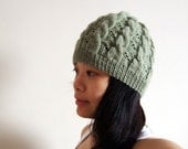 Knit Beanie inspired by Hermione's Half Blood Prince hat made in Wool Alpaca Silk