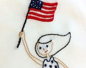 4th of July Embroidery pattern