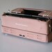 Vintage pink typewriter