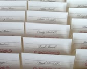 Wedding Escort Cards / Wedding Name Place Cards / Wedding Custom Escort Cards / Escort Card