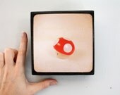 power.up (5 x 5 Reclaimed Photo Wood Block) super mario bros art